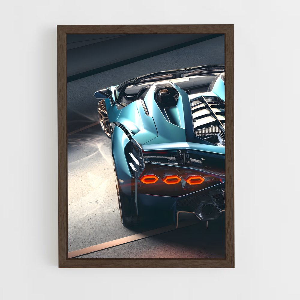 Poster Sian roadster rime – affiche Lamborghini (vue 5)